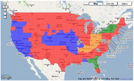 OC] Map of geographically optimized NFL divisions. : r/nfl