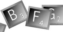 BFG Scrabble Letters